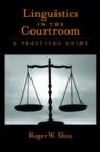 Image for Linguistics in the courtroom  : a practical guide