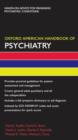 Image for Oxford American Handbook of Psychiatry