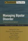 Image for Managing Bipolar Disorder: Therapist Guide