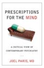 Image for Prescriptions for the Mind