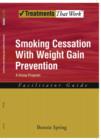 Image for Smoking cessation with weight gain control  : therapist guide