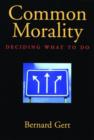 Image for Common Morality