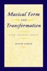 Image for Musical Form and Transformation