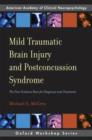 Image for Mild traumatic brain injury and post-concussion syndrome