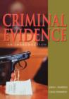 Image for Criminal Evidence : An Introduction