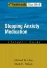 Image for Stopping anxiety medication  : therapist guide