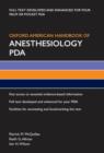 Image for Oxford American Handbook of Anesthesiology PDA
