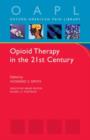 Image for Opioid Therapy in the 21st Century