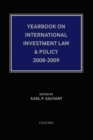 Image for Yearbook on International Investment Law &amp; Policy 2008-2009