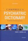 Image for Campbell&#39;s Psychiatric Dictionary