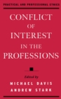 Image for Conflict of interest in the professions