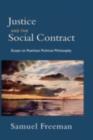 Image for Justice and the social contract: essays on Rawlsian political philosophy