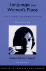Image for Language and woman&#39;s place: text and commentaries