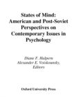 Image for States of mind: American and post-Soviet perspectives on contemporary issues in psychology