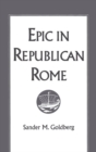 Image for Epic in Republican Rome