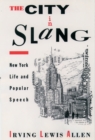 Image for The city in slang: New York life and popular speech