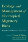 Image for Ecology and Management of Neotropical Migratory Birds: A Synthesis and Review of Critical Issues