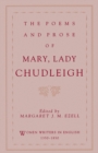 Image for The Poems and Prose of Mary, Lady Chudleigh