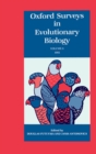 Image for Oxford Surveys in Evolutionary Biology: Volume 8