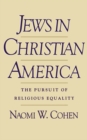 Image for Jews in Christian America: the pursuit of religious equality