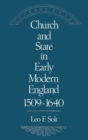 Image for Church and State in Early Modern England, 1509-1640