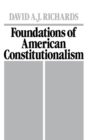 Image for Foundations of American constitutionalism