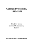 Image for German Professions, 1800-1950