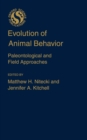 Image for Evolution of animal behavior: paleontological and field approaches
