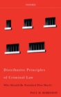 Image for Distributive Principles of Criminal Law