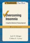 Image for Overcoming Insomnia: Workbook : A Cognitive-Behavioral Therapy Approach
