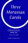 Image for Three Moravian Carols
