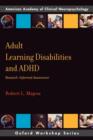 Image for Adult Learning Disabilities and ADHD