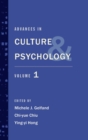 Image for Advances in Culture and Psychology