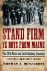 Image for Stand Firm Ye Boys from Maine