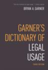 Image for Garner&#39;s Dictionary of Legal Usage