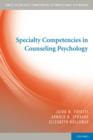 Image for Specialty Competencies in Counseling Psychology