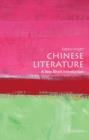 Image for Chinese Literature: A Very Short Introduction