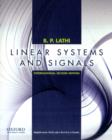 Image for Linear Systems and Signals
