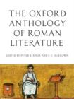 Image for The Oxford Anthology of Roman Literature