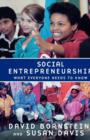 Image for Social entrepreneurship  : what everyone needs to know
