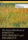 Image for The Oxford Handbook of Positive Psychology and Disability