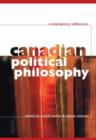 Image for Canadian political philosophy  : contemporary reflections
