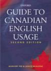 Image for Guide to Canadian English Usage