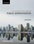 Image for A Handbook of Canadian Public Administration