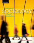 Image for Thinking about Sociology