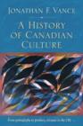 Image for A history of Canadian culture