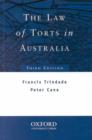 Image for The Law of Torts in Australia