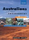Image for Australians and their environment