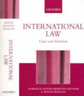 Image for Cases and materials on public international law