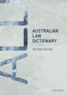 Image for Australian Law Dictionary